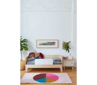 Perch toddler bed White/Birch - Oeuf NYC